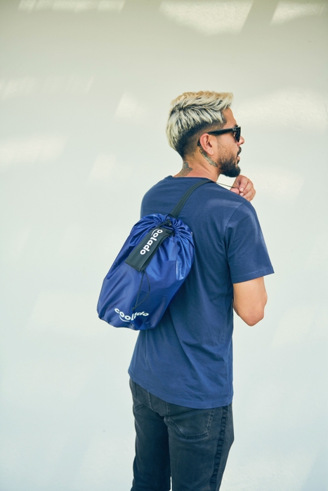 「LayTube」持ち運びイメージ