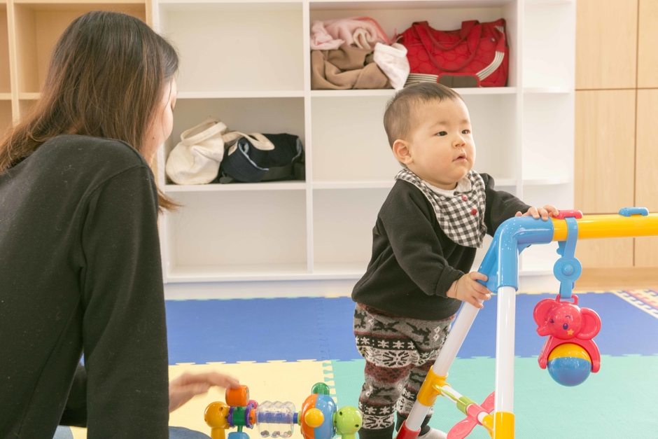 保育士さん常駐のプレイルーム