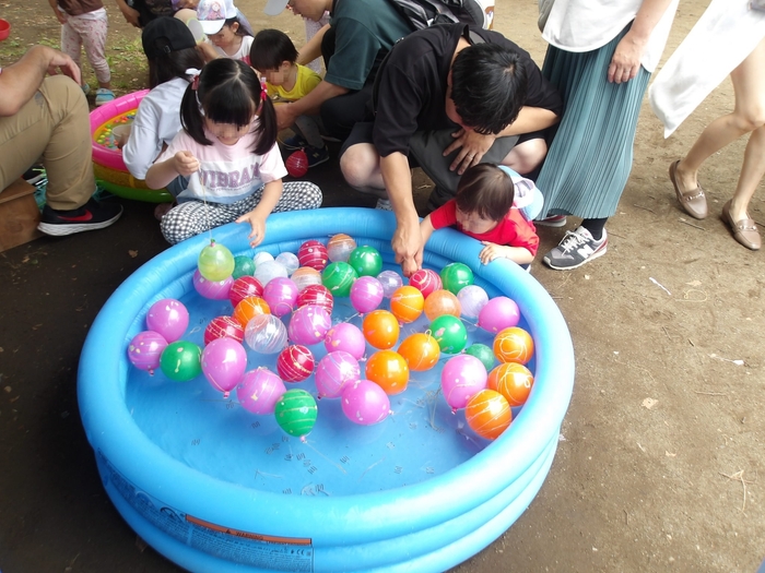 縁日コーナー（昨年開催の様子）