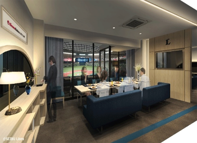 <NTTドコモビジネス ライオンズ スイート2019イメージ画像>