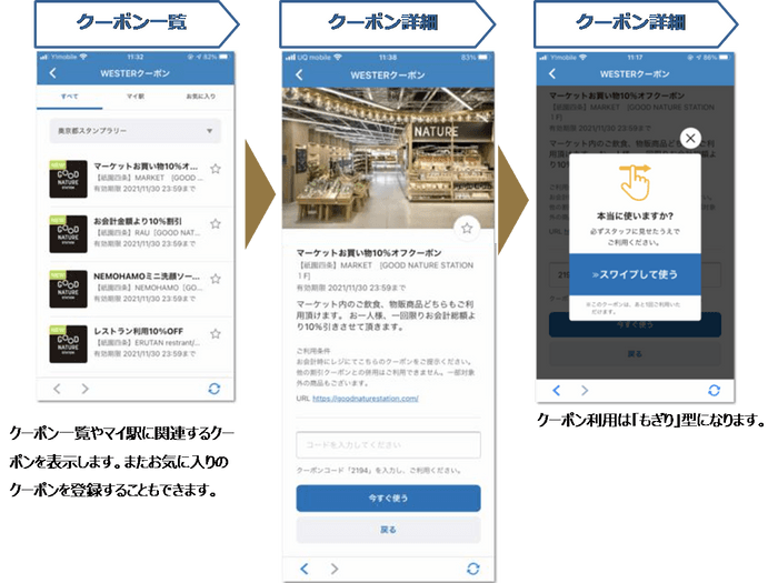 2.クーポン利用のSTEP