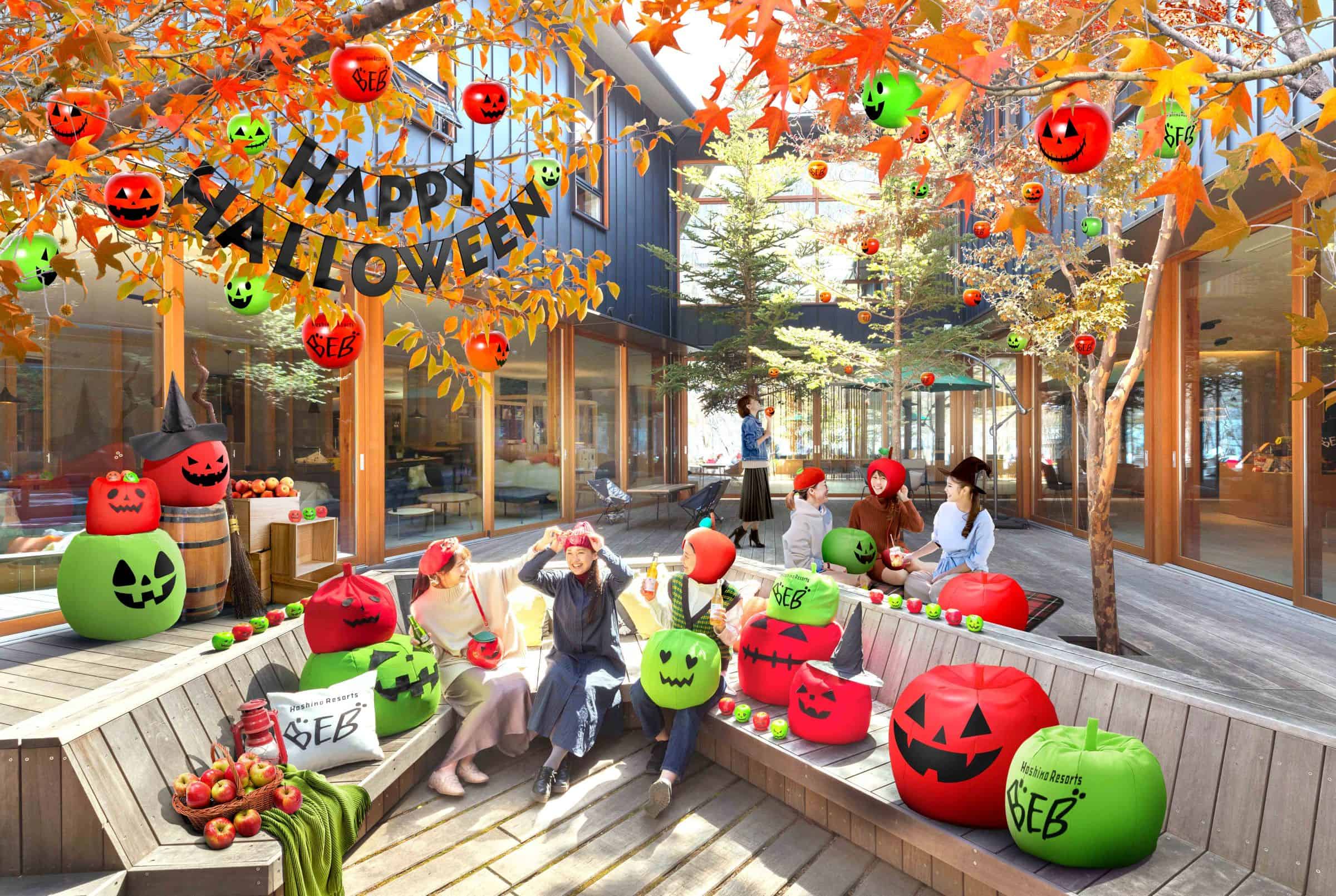 【BEB5軽井沢】旬のりんごをモチーフとしたハロウィン「BEB りんごハロウィン」初開催|期間:2022年10月1日〜31日