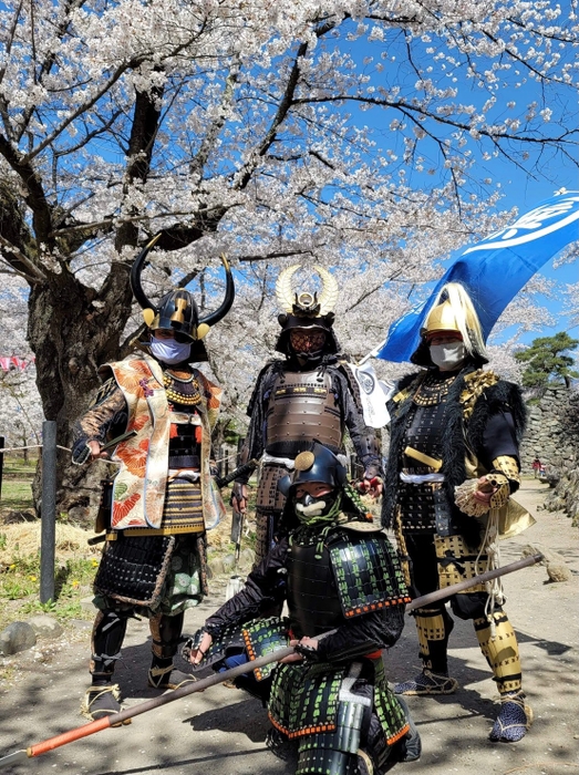 侍フォトコンテスト小諸城春の陣