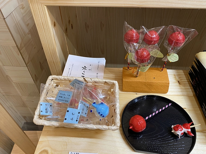 京こま 雀休 出展商品