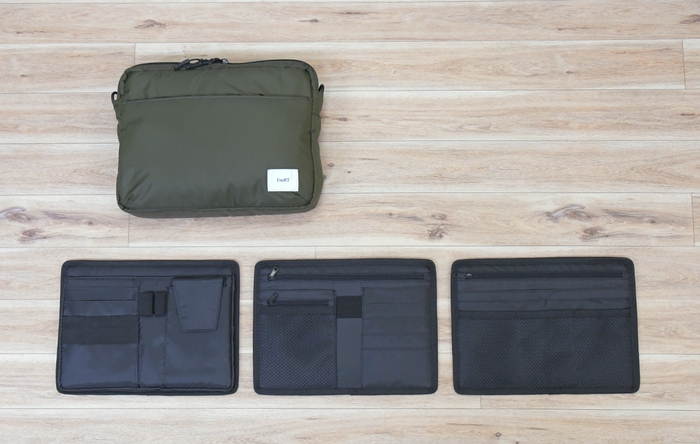 本体+ボード型ポケット3種