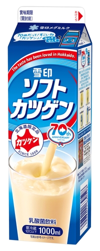 「雪印ソフトカツゲン」（1００0ml）