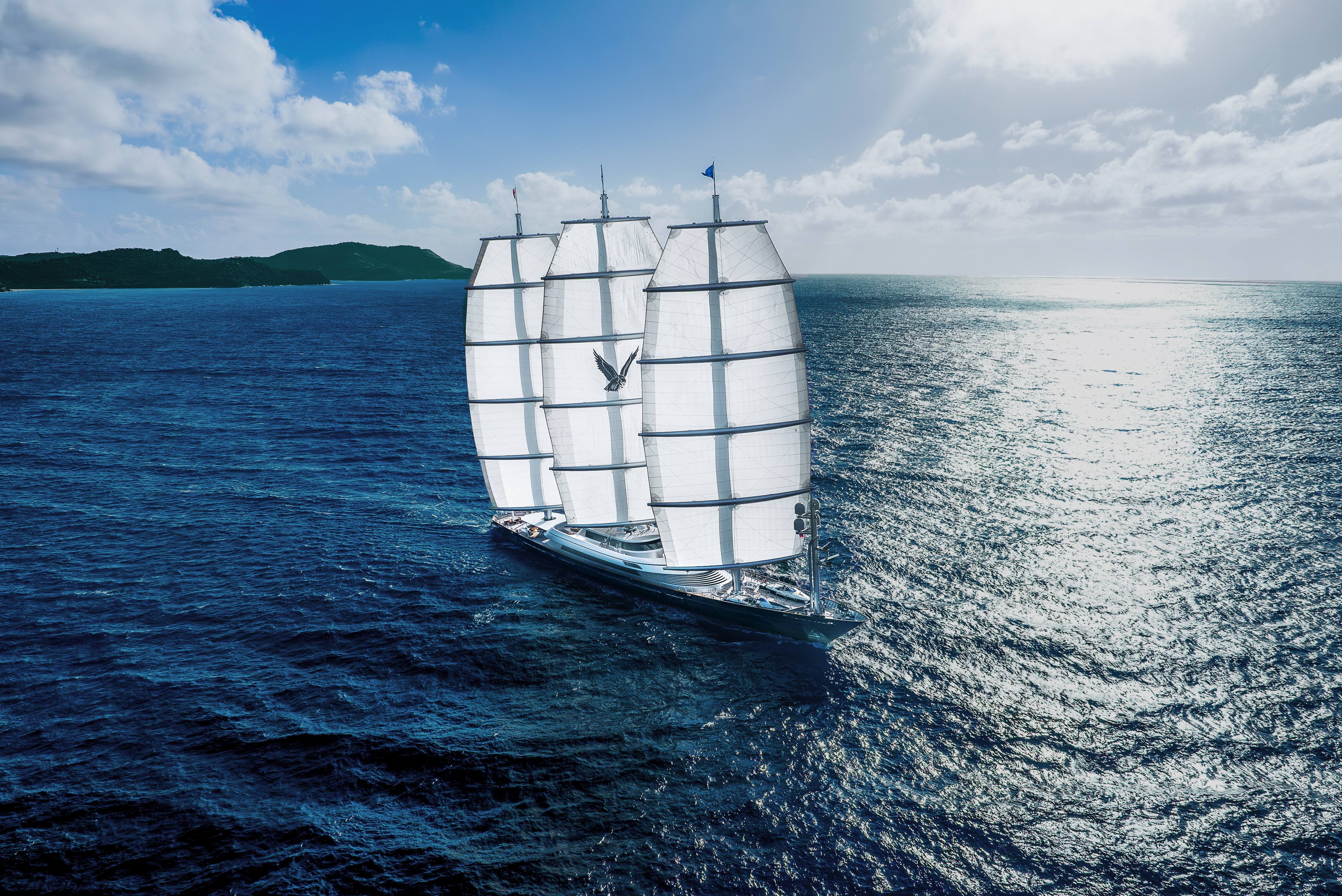 ジュメイラ「ザ・マルテーゼ・ファルコン」航海中