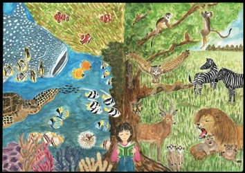 第12回「鉄鋼スラグ製品と海と森」アートコンテスト作品募集 　様々な生命が生き生きと輝き、共存している様子を表現！ 　～応募締切は2020年1月31日～