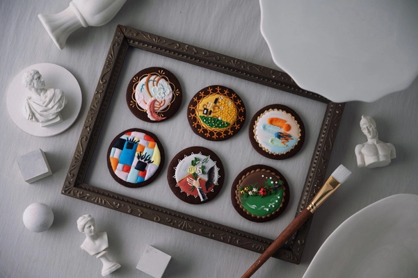 アート好きに贈る特別なギフト！アートカフェunimoccの「まるで絵画なアイシングクッキー」オンライン販売を開始