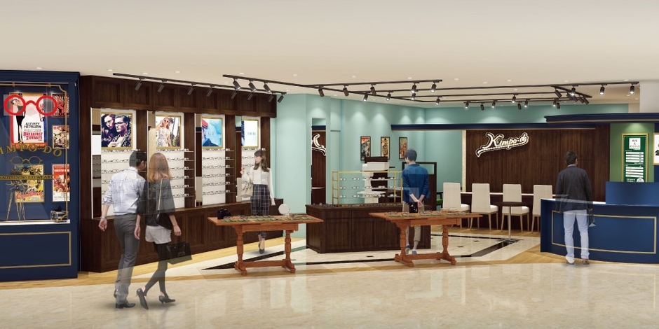 金鳳堂 新潟伊勢丹店 5階 メガネ