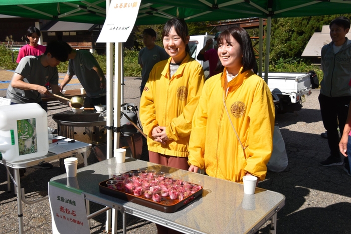 特産の赤かぶ漬も