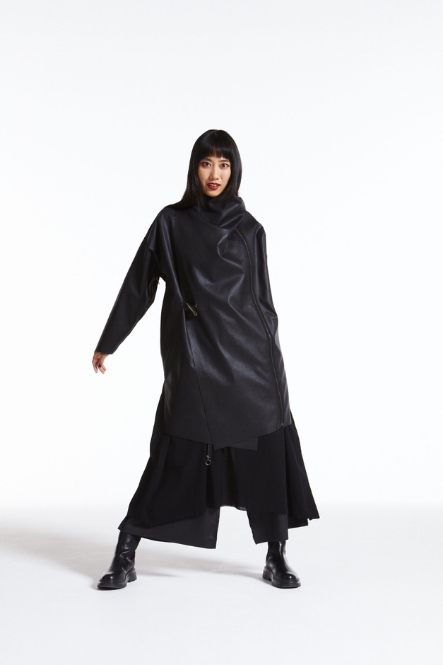 コートストール(ウルトラスエード(R))コートとして着る