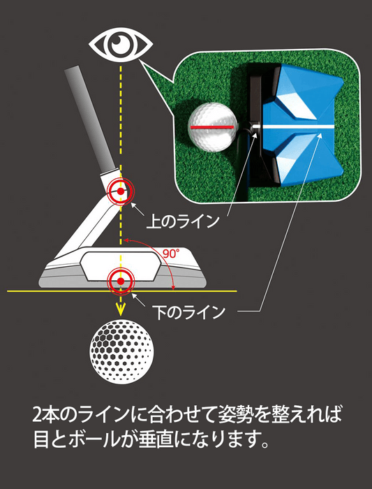 他社には無い2本のライン