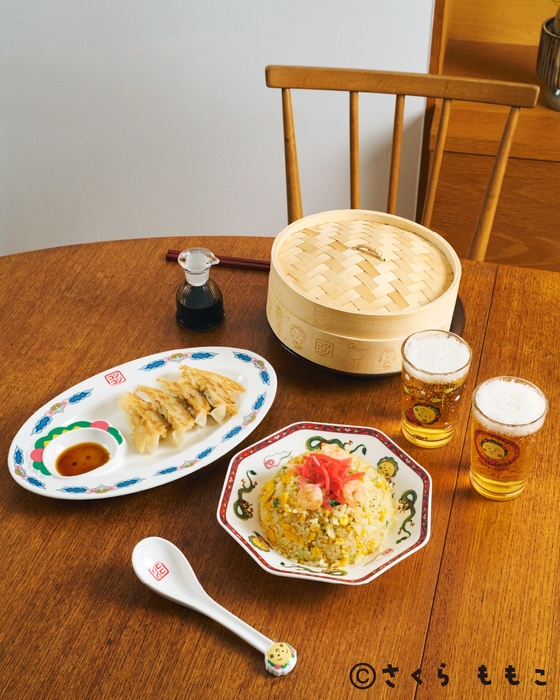 餃子皿	¥2,990(税込) 炒飯皿	¥2,490(税込) レンゲ	¥1,100(税込) グラス	¥1,100(税込) せいろ	¥2,640(税込)