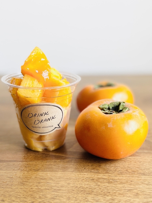 奈良の柿スムージー