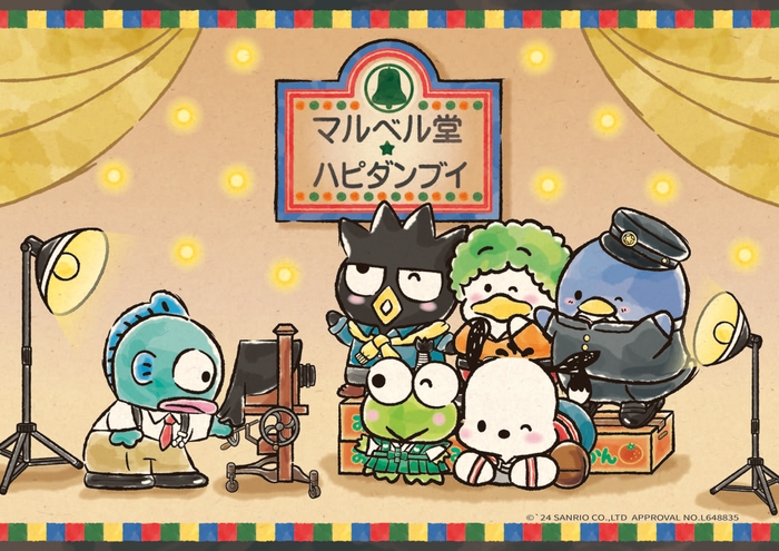 【SANRIO CHARACTERS レトロ POP UP SHOP】　(C)`24 SANRIO CO.&#44;LTD APPROVAL NO.L648835