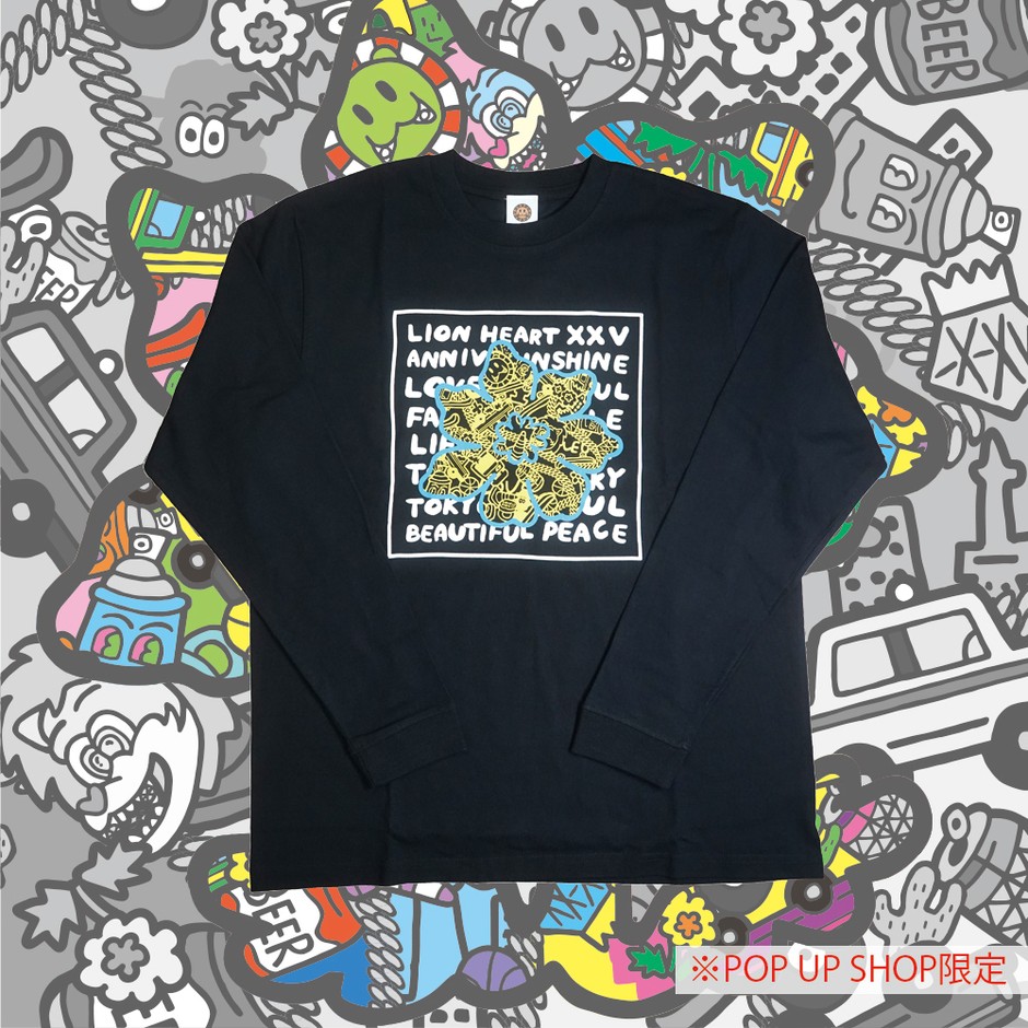 ポップアップストア限定ロングスリーブTシャツ