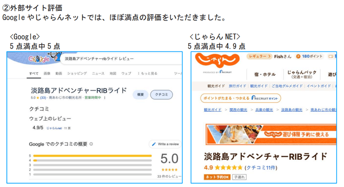 外部サイト評価1