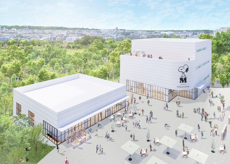 スヌーピーミュージアム イメージパース