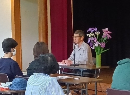 花菖蒲特別講座（昨年の様子）