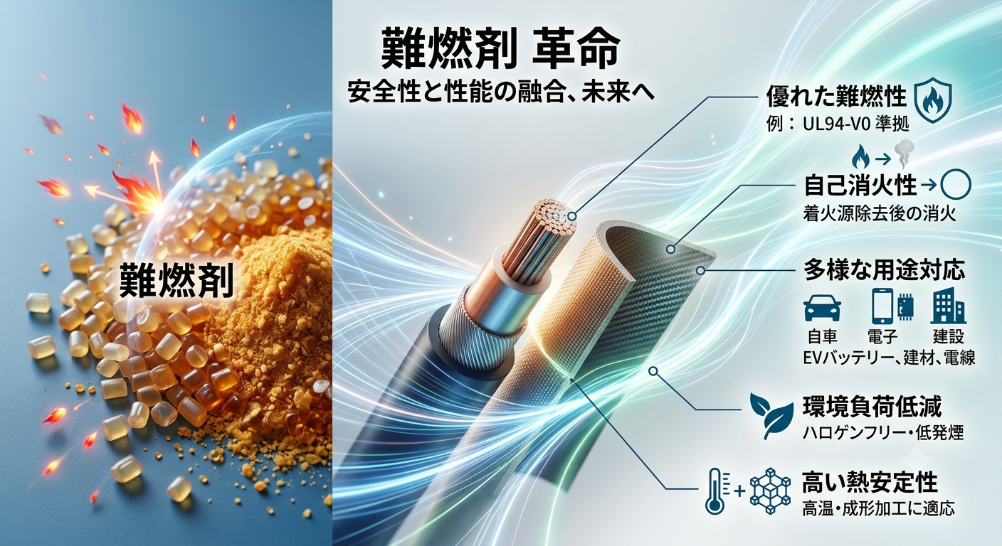 難燃剤の世界産業レポート2026：市場シェア、競争状況、成長率5.1%分析