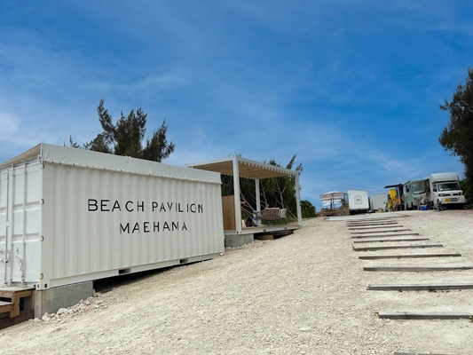 「BEACH PAVILION MAEHAMA(ビーチパビリオン前浜)」が 沖縄県宮古島にある前浜ビーチに4月24日にOPEN！