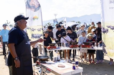 BBQ講座の様子