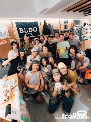 BUDOの上海ランニングイベント