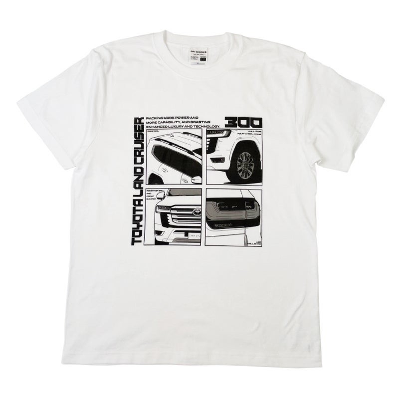 2401TY01-19 LAND CRUISER 300プリントTEE