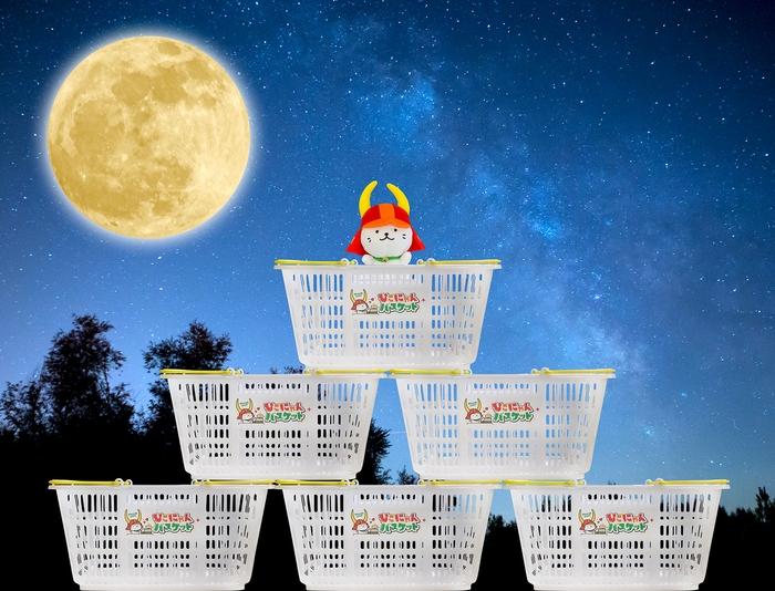 ひこにゃんバスケット。いざ、出陣!