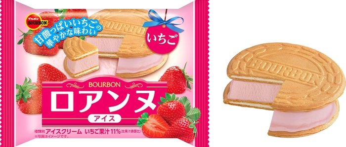 ロアンヌアイスいちご