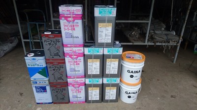 1度に使用する塗料