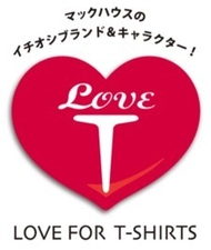 マックハウスの大人気キャラクター＆イチオシブランドが大集合　 「LOVE FOR T-SHIRTS」シリーズ