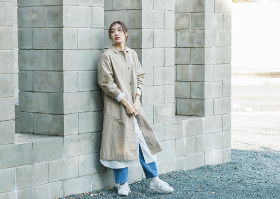 「kermu／ケルム」 アトリエコート 10,780円(税込)