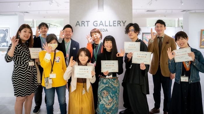 大丸梅田店「100人のARTノートと原画展」