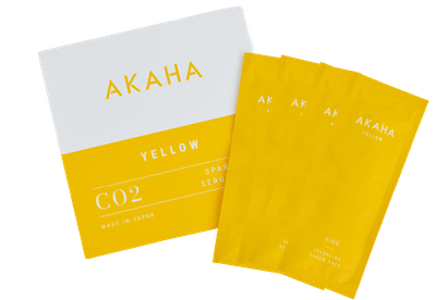 AKAHA スパークリングセラムパック YELLOW
