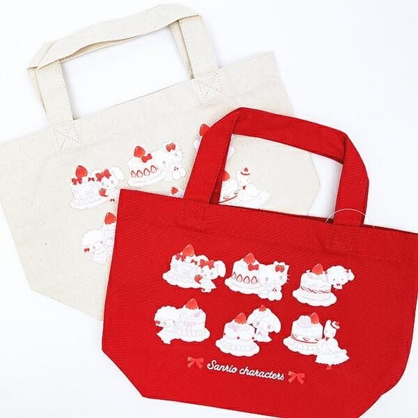 サンリオのショートケーキコレクションのランチトート