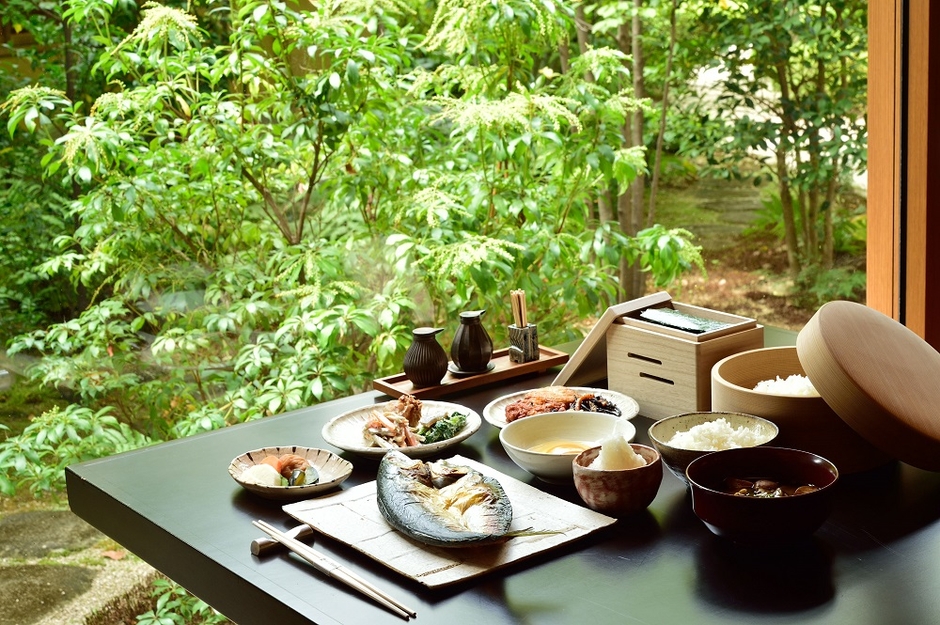 季節感溢れる美食を和の手法で(イメージ)