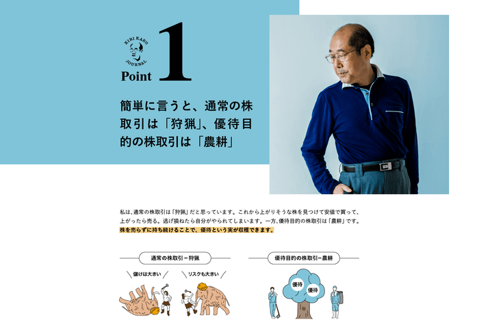 公開ページ 抜粋イメージ