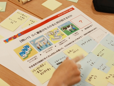 体験ワークでの様子(1)