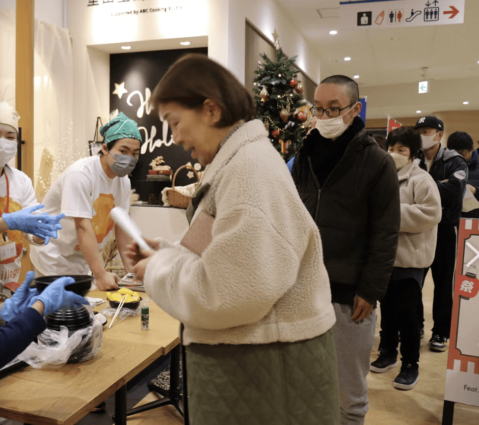 能登半島での復興鍋ふるまいイベント