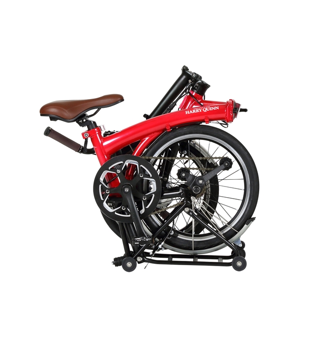 Harry Quinn PORTABLE E-BIKE red fold2