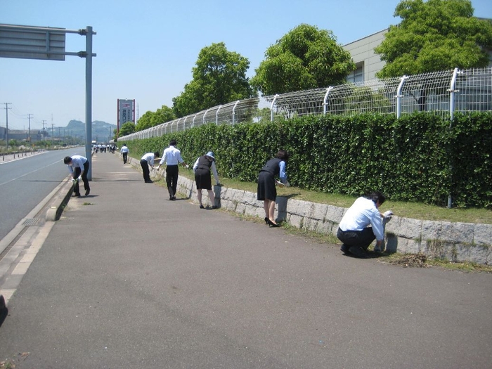 神原ロジスティクス清掃活動