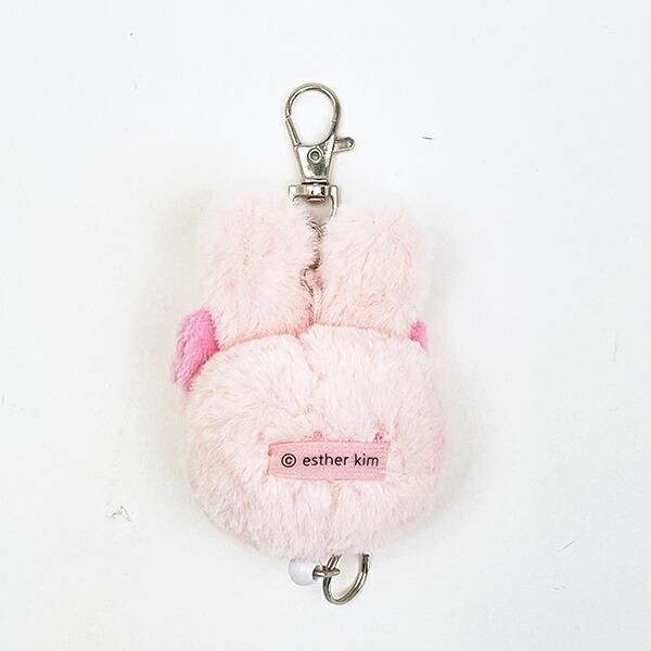 エスターバニーのふわふわなぬいぐるみアクセサリー