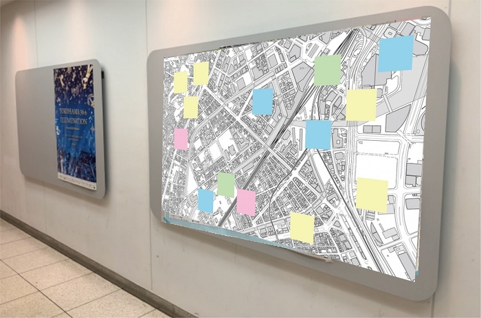 活動結果などを集約した「地図」(イメージ)