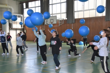 【名城大学】薬学部生が「Gymnastics for All指導員」の養成講習会を受講