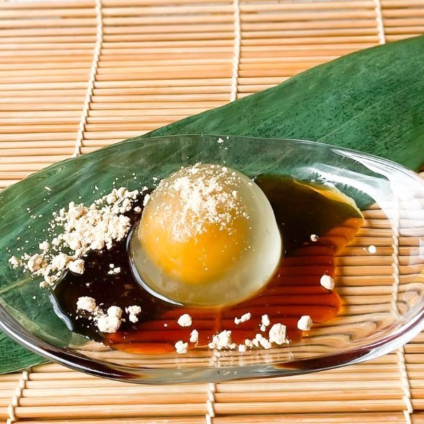 いも栗カボチャ水晶 黒蜜ときな粉