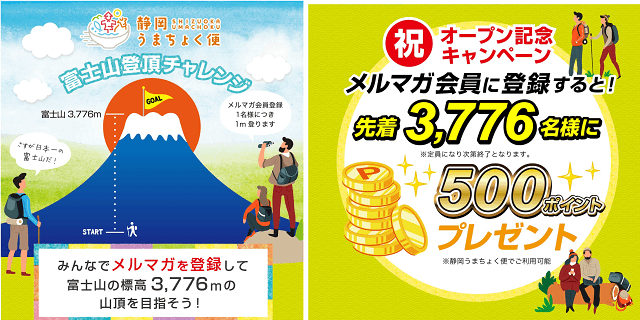 みんなで富士山に登ってクーポンゲット！(2)