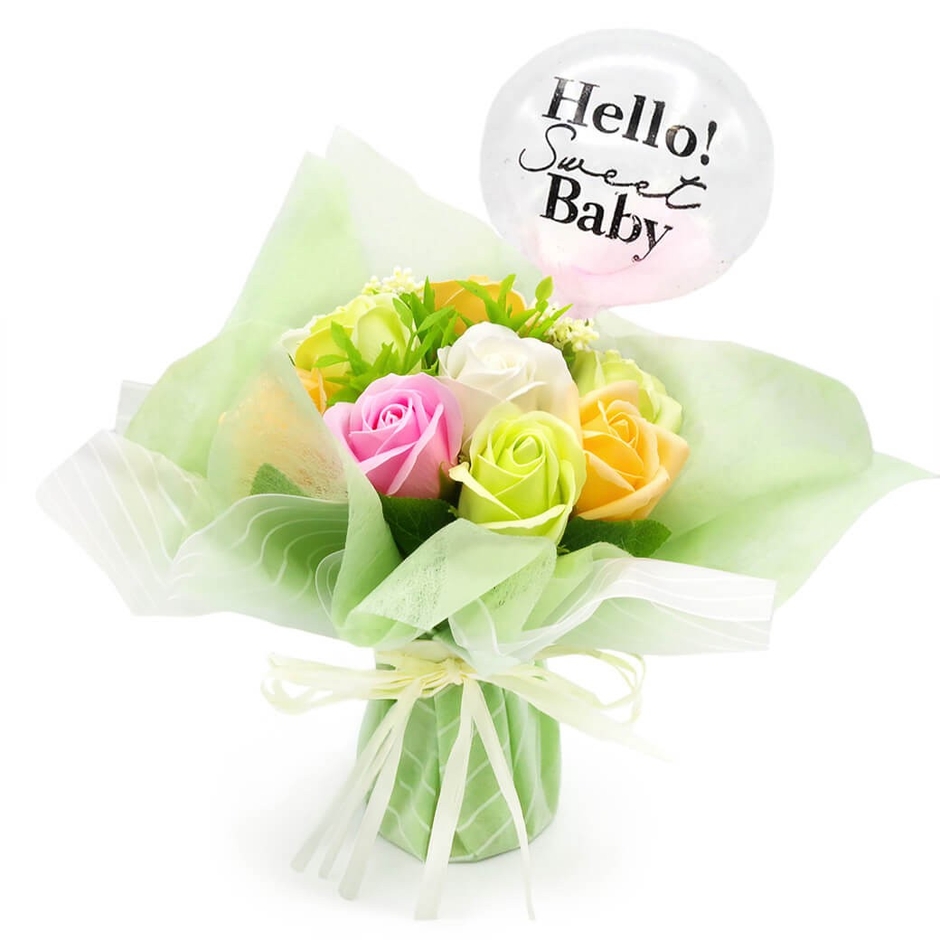 ソープフラワー×バルーン　イメージ・例