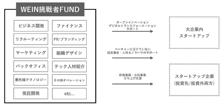 WEIN挑戦者FUND_体系的なサポート